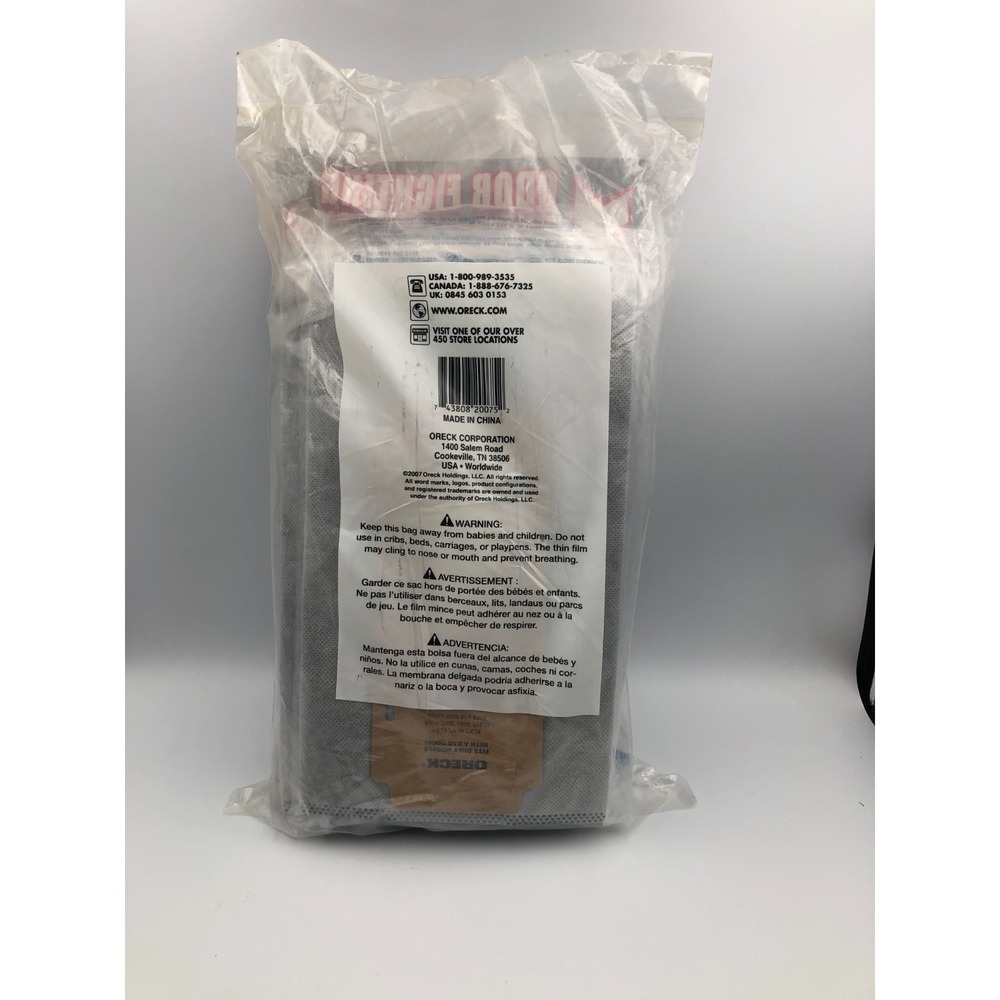 ORECK Type CC 4 Layer Celoc Charcoal Filter Type CC Vacuum Bags CCPK80F 10 total - Picture 3 of 7